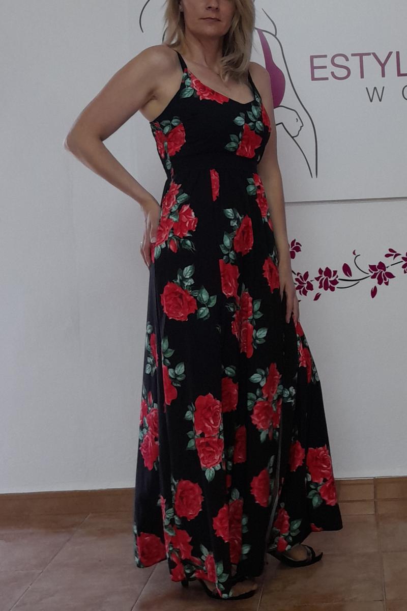 VESTIDO ROSAS
