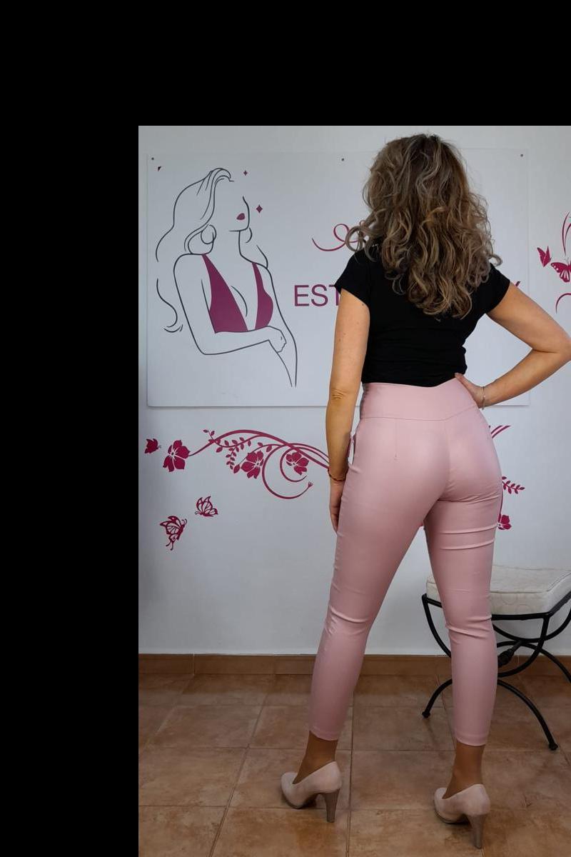 PANTALON ENCERADO VERDE