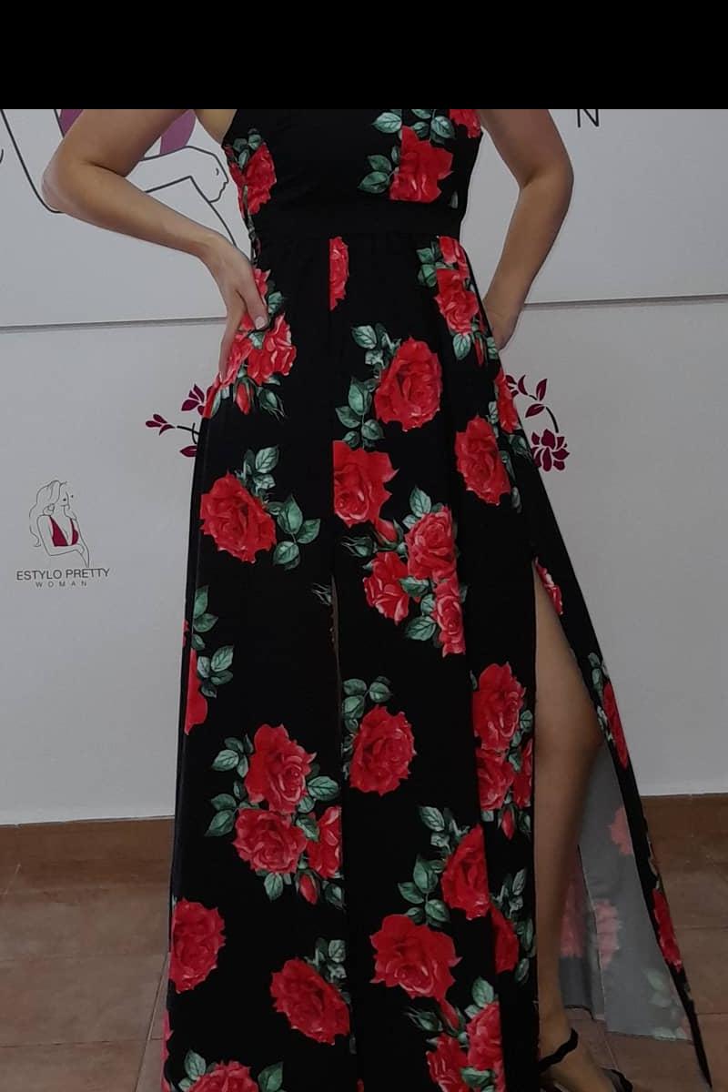 VESTIDO ROSAS