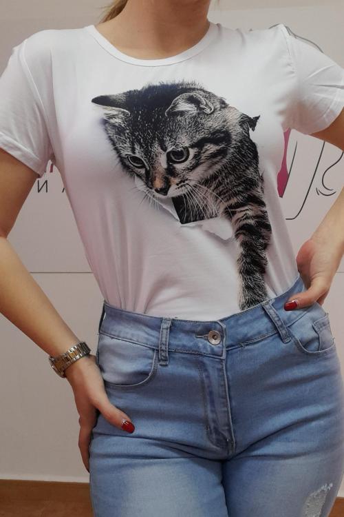 Camiseta Miau